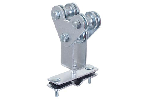 Üç Tekerli Yuvarlak Kablo Halat Makarası(10-12 mm)